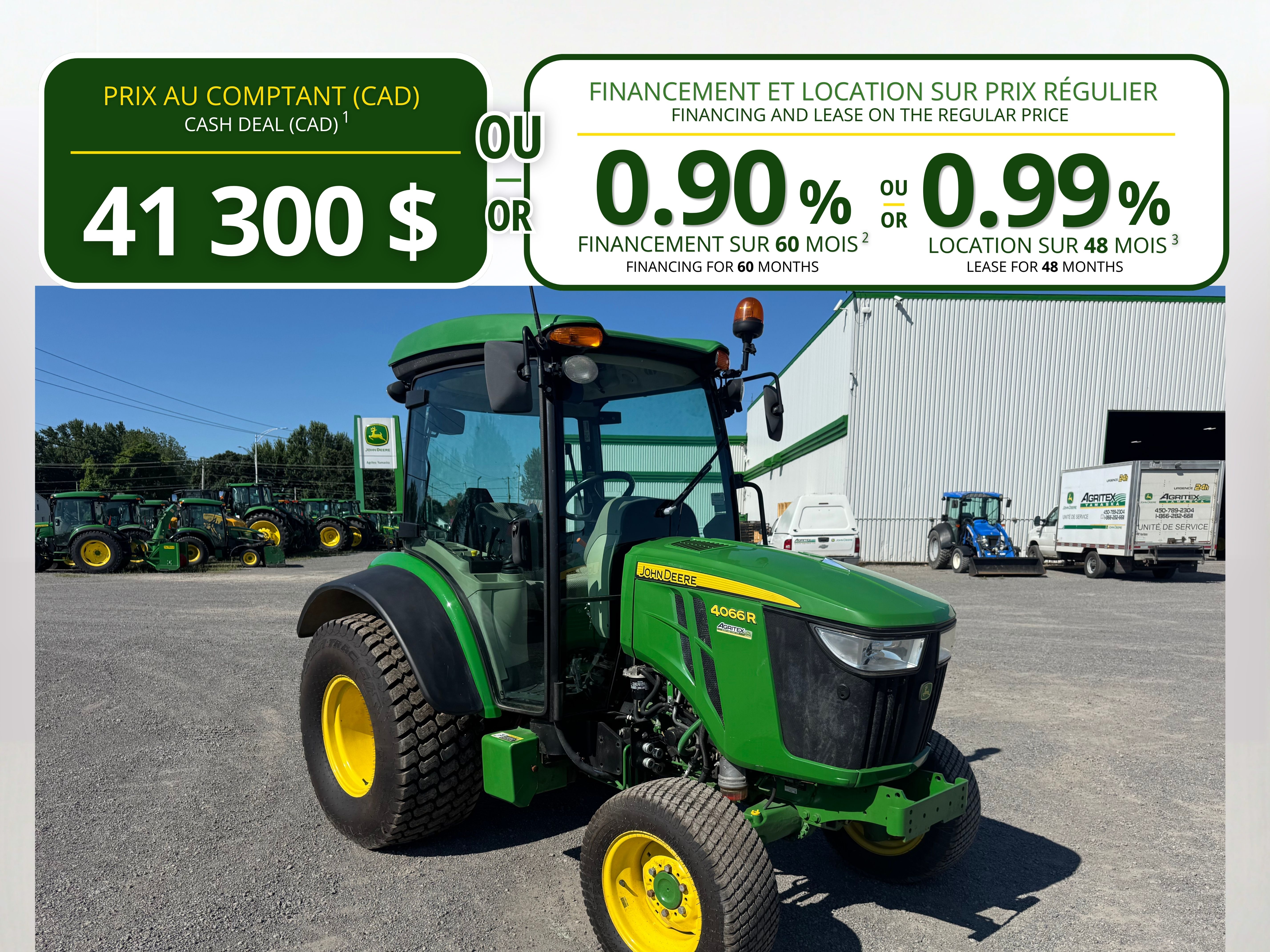 John Deere 4066R TURF    