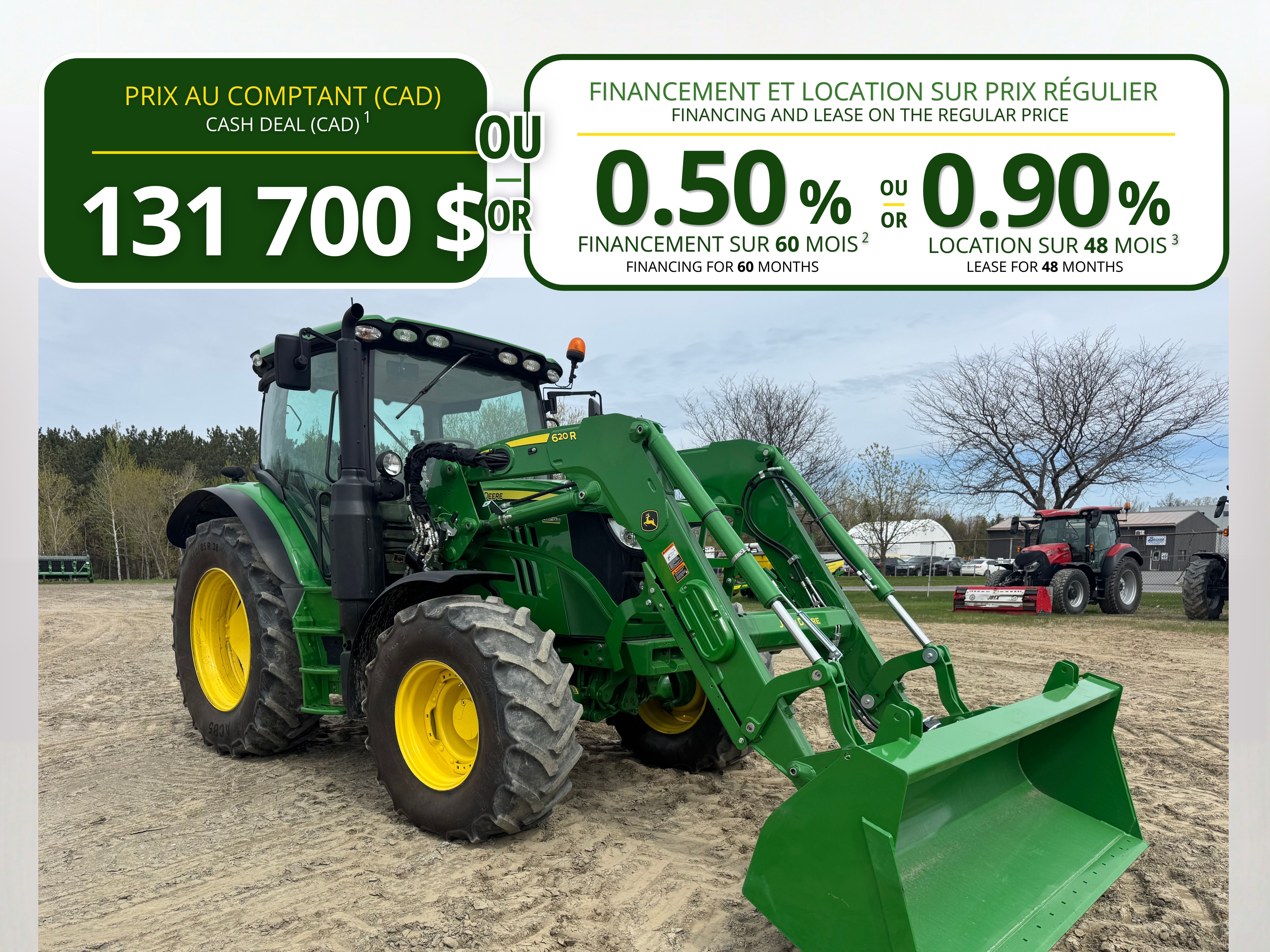 John Deere 6110R LOADER NSL