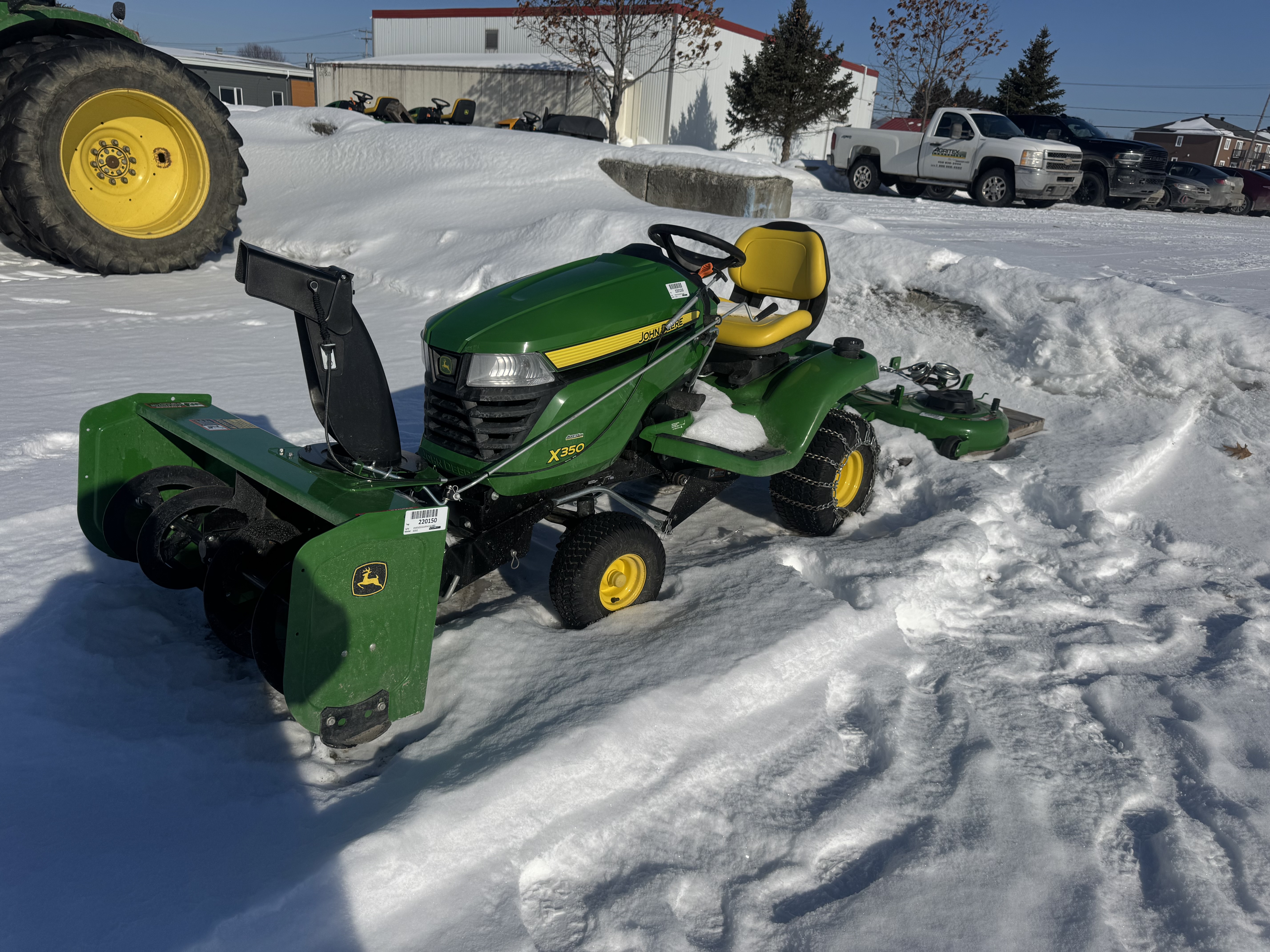 John Deere X350