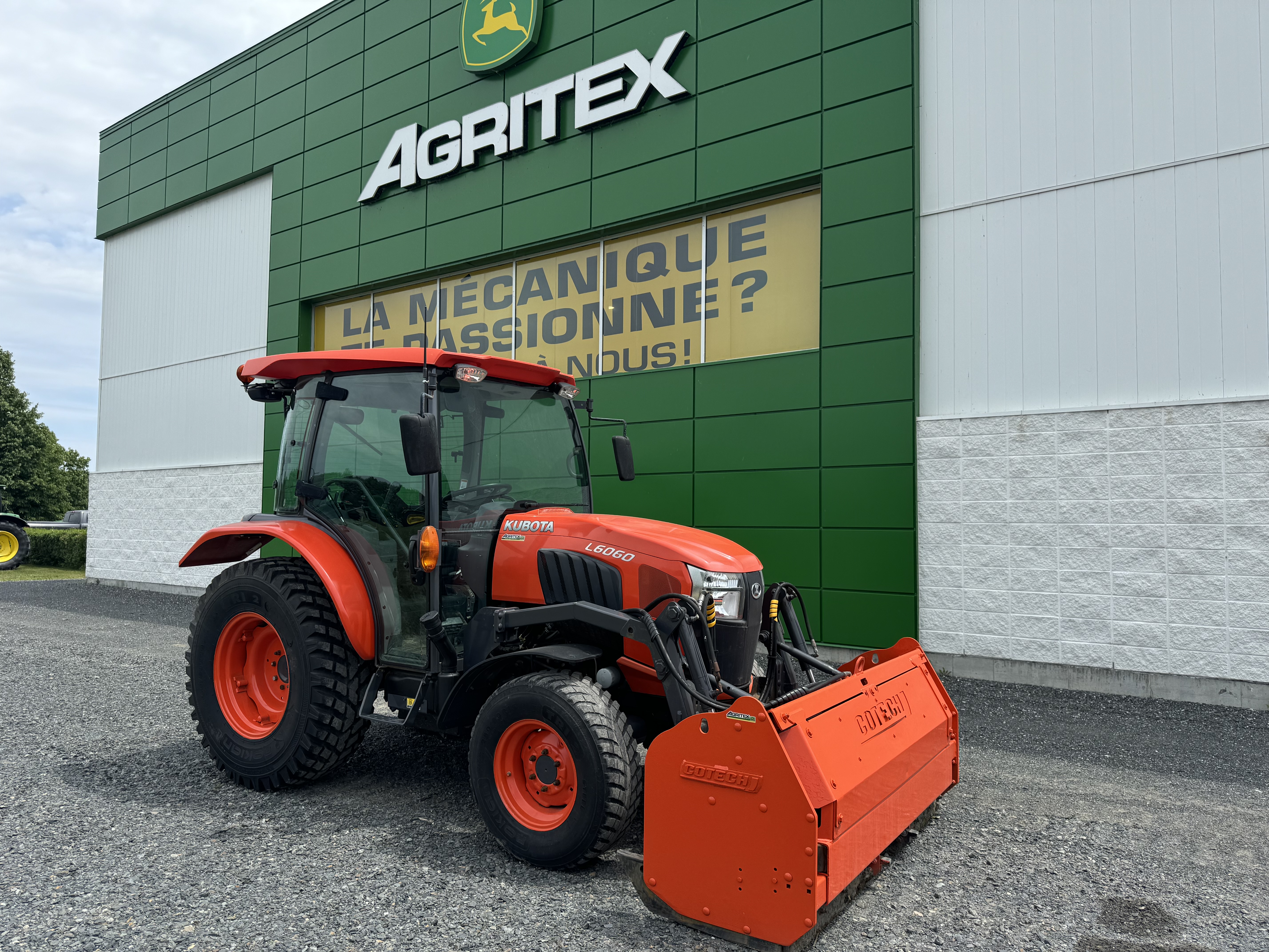 Kubota L6060 GRATTE NOKIAN