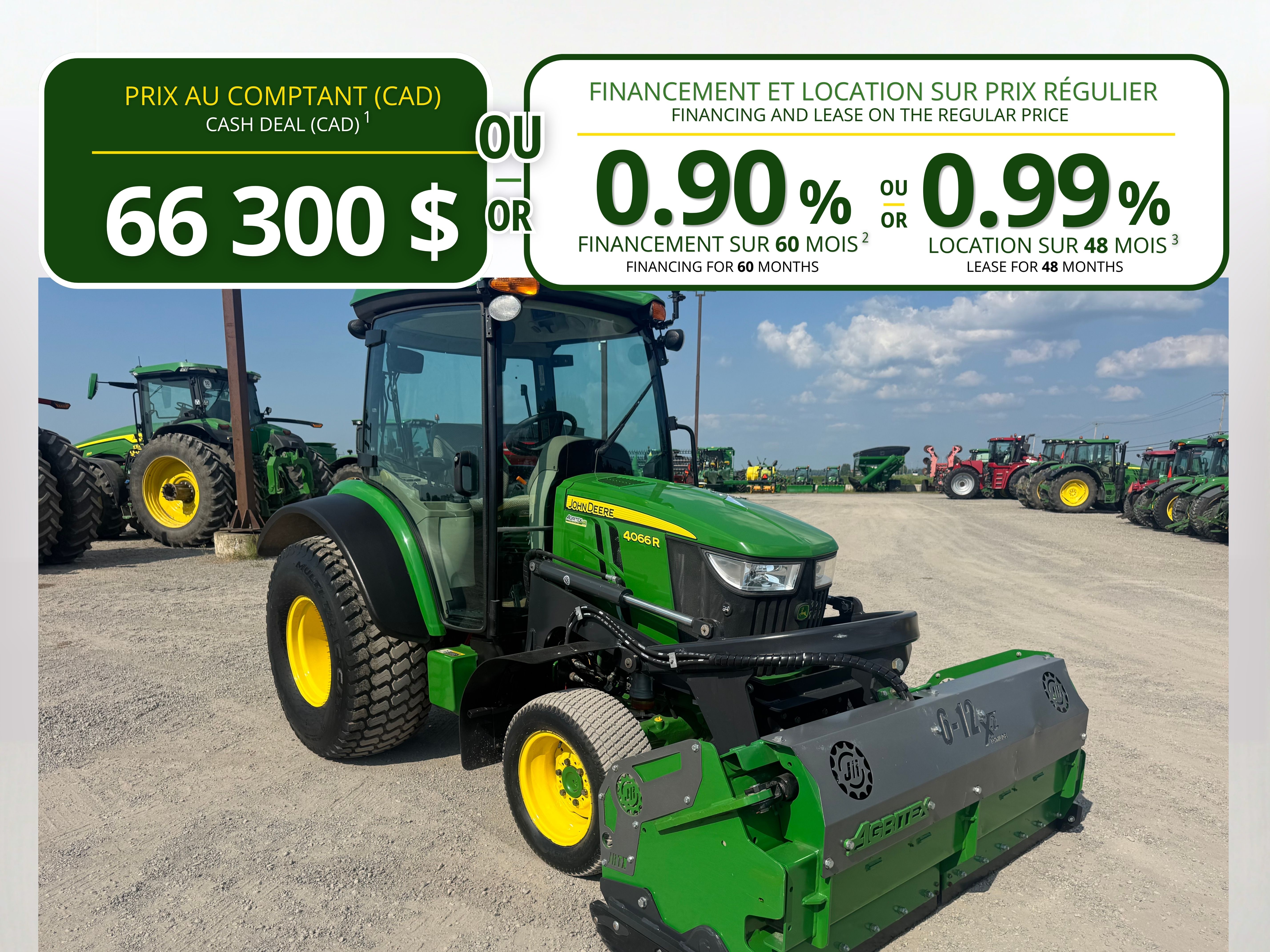 John Deere 4066R TURF JRTX