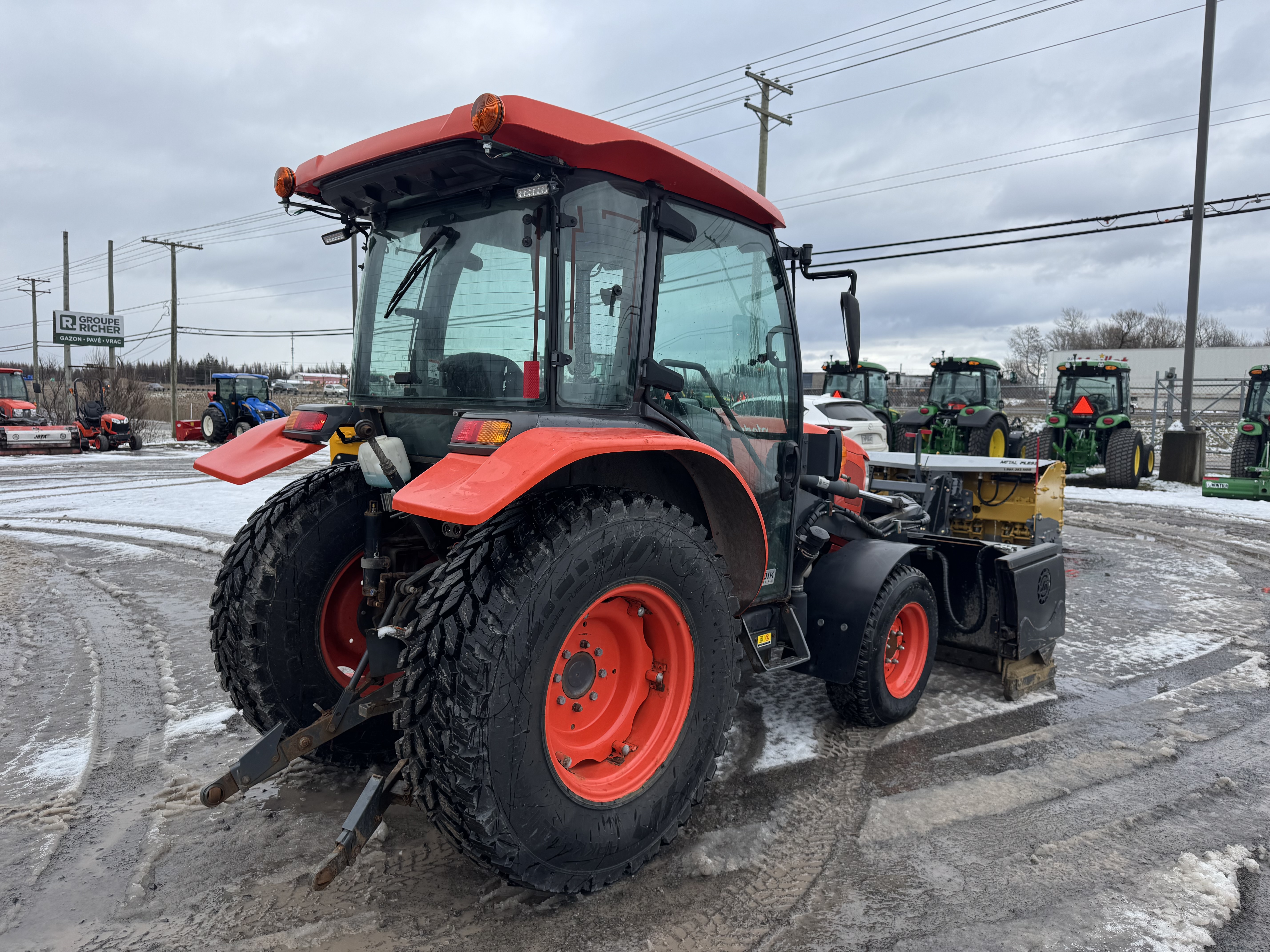 Kubota L6060 GRATTE NOKIAN