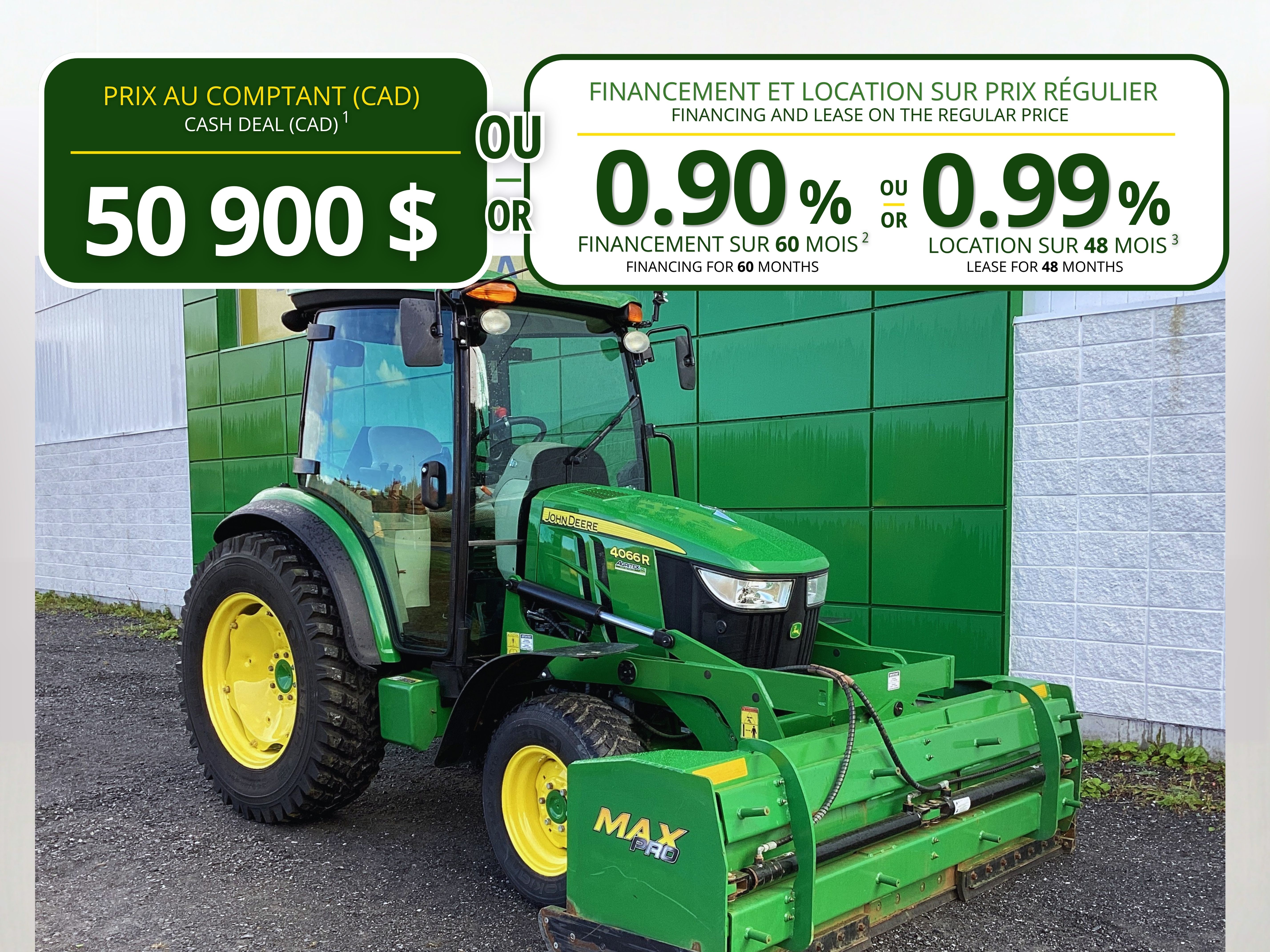John Deere 4066R NOKIAN GRATTE AUTRE