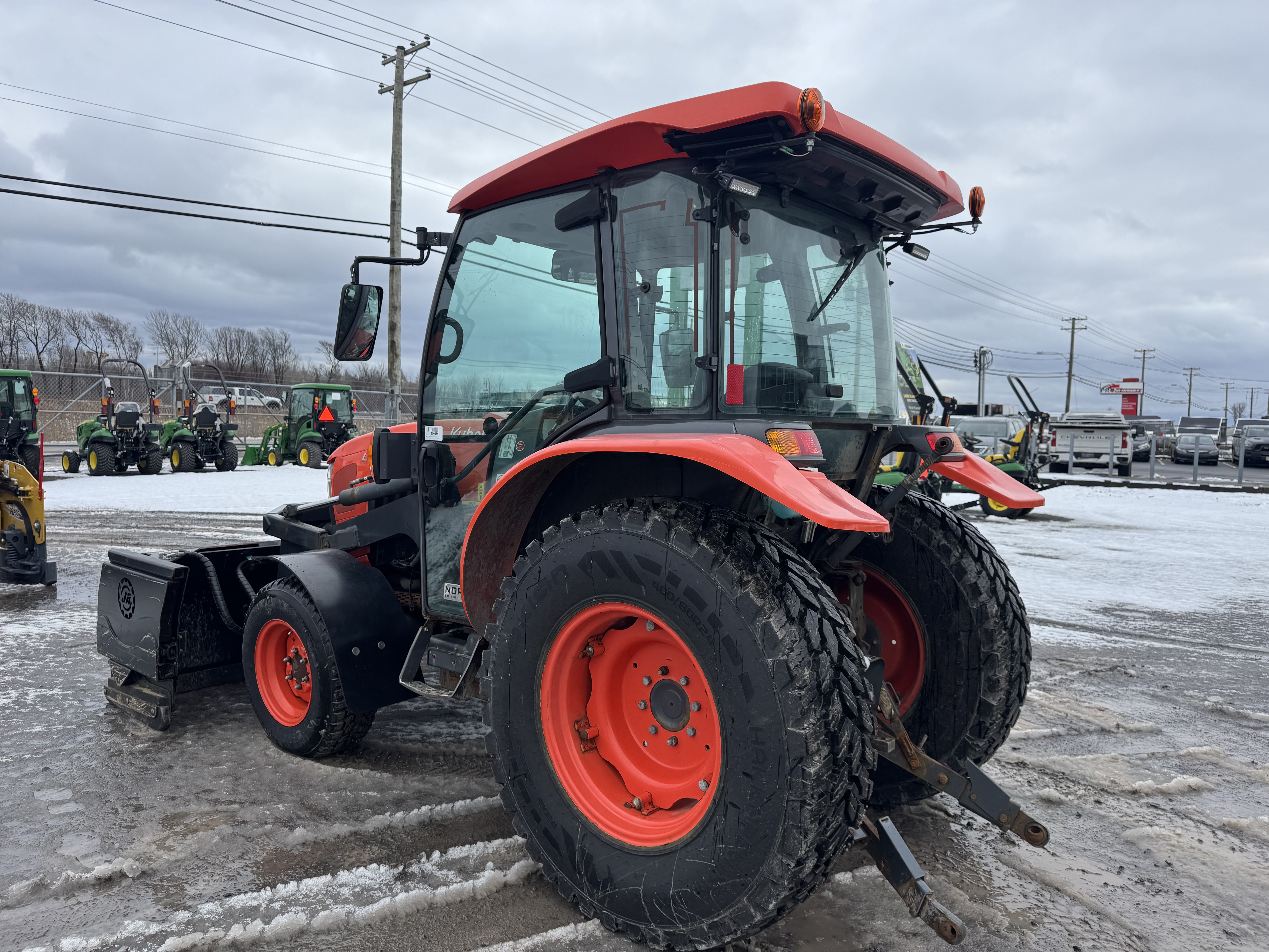 Kubota L6060 GRATTE NOKIAN