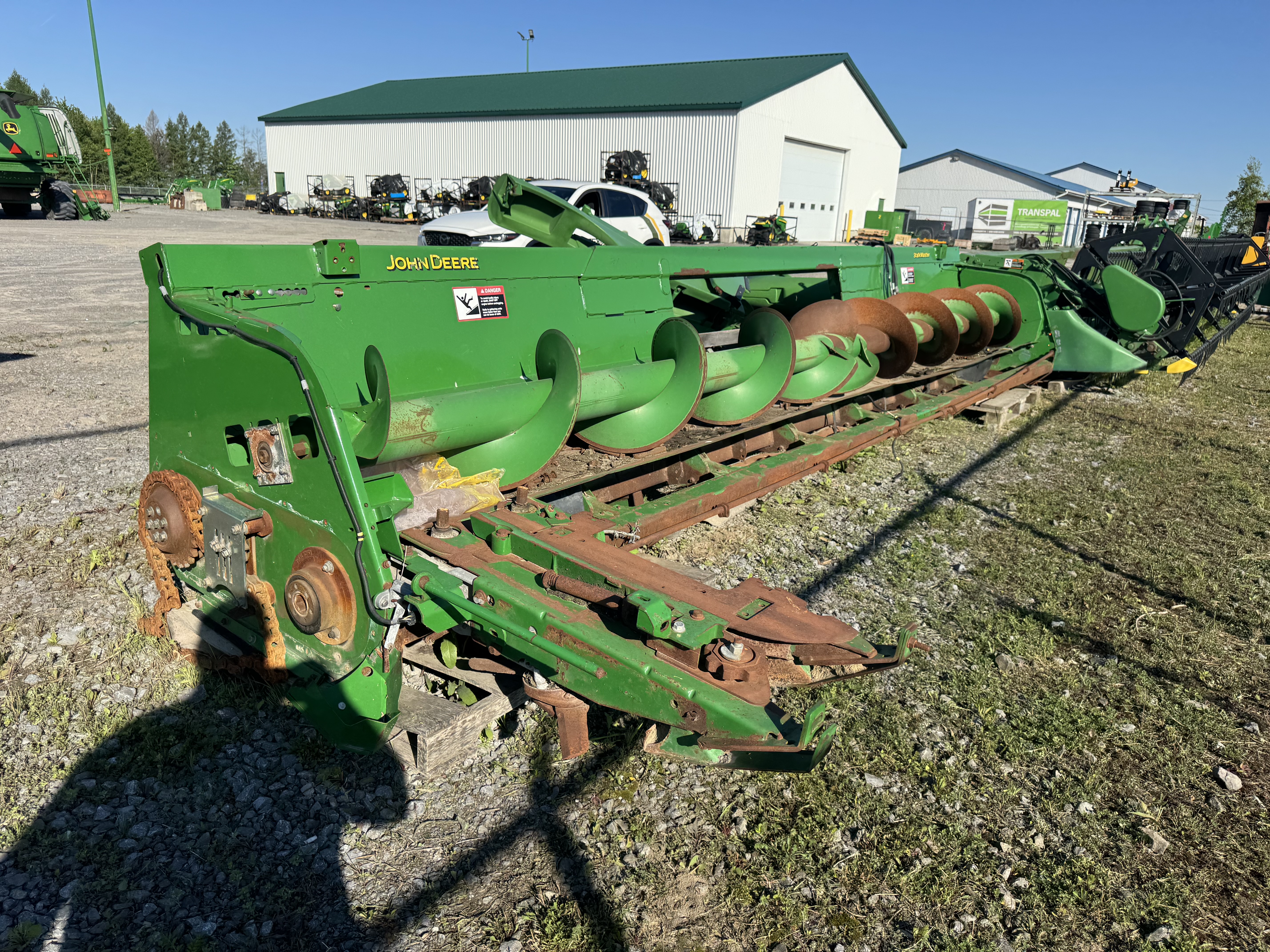 John Deere 608C Stalk Master    *****POUR LES PIECES****