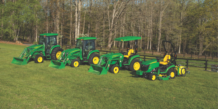 Tracteurs-compacts-John-deere-agritex-1025-2032-3046-4075