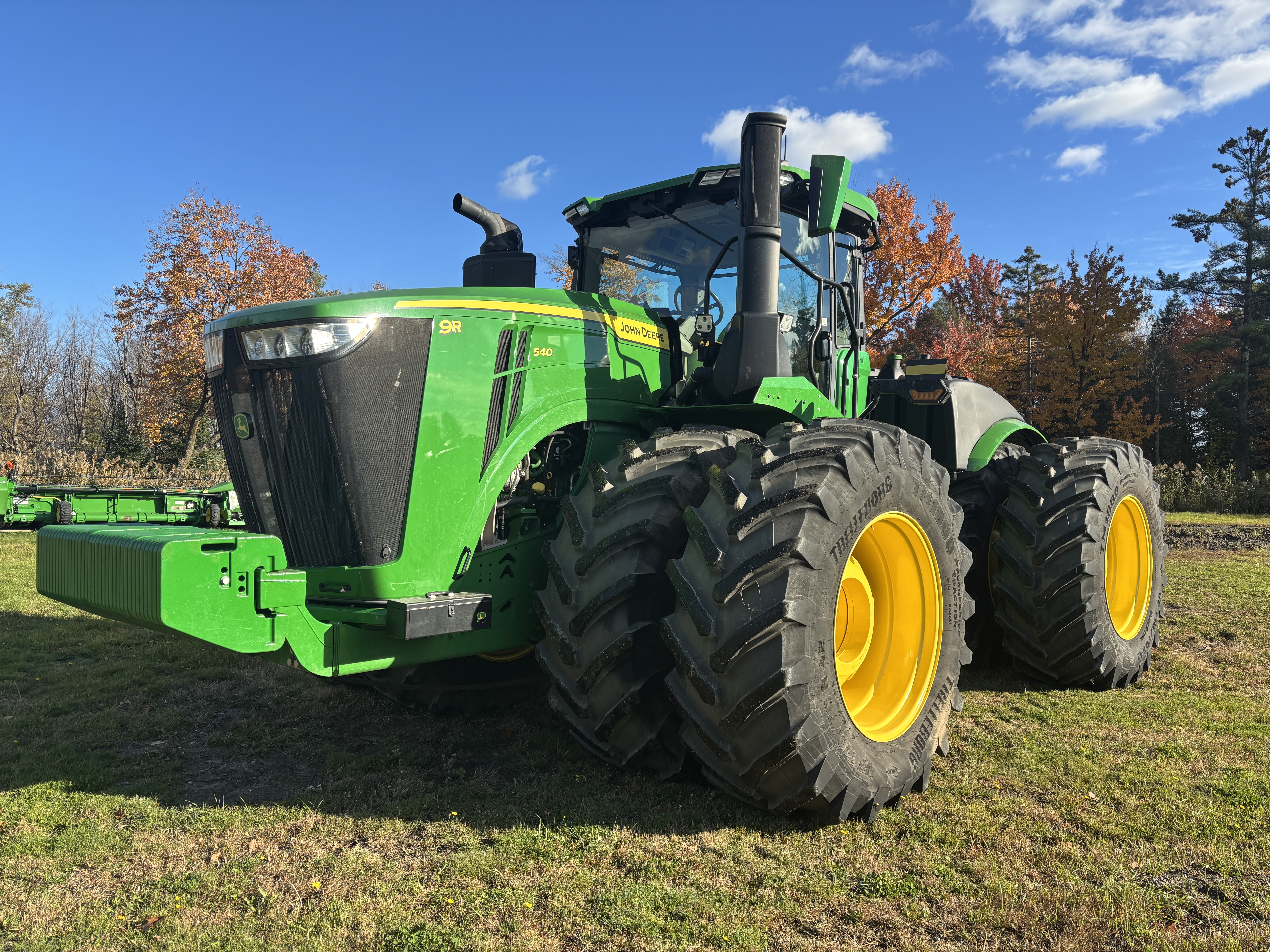 John Deere 9R 540 HITCH + PTO