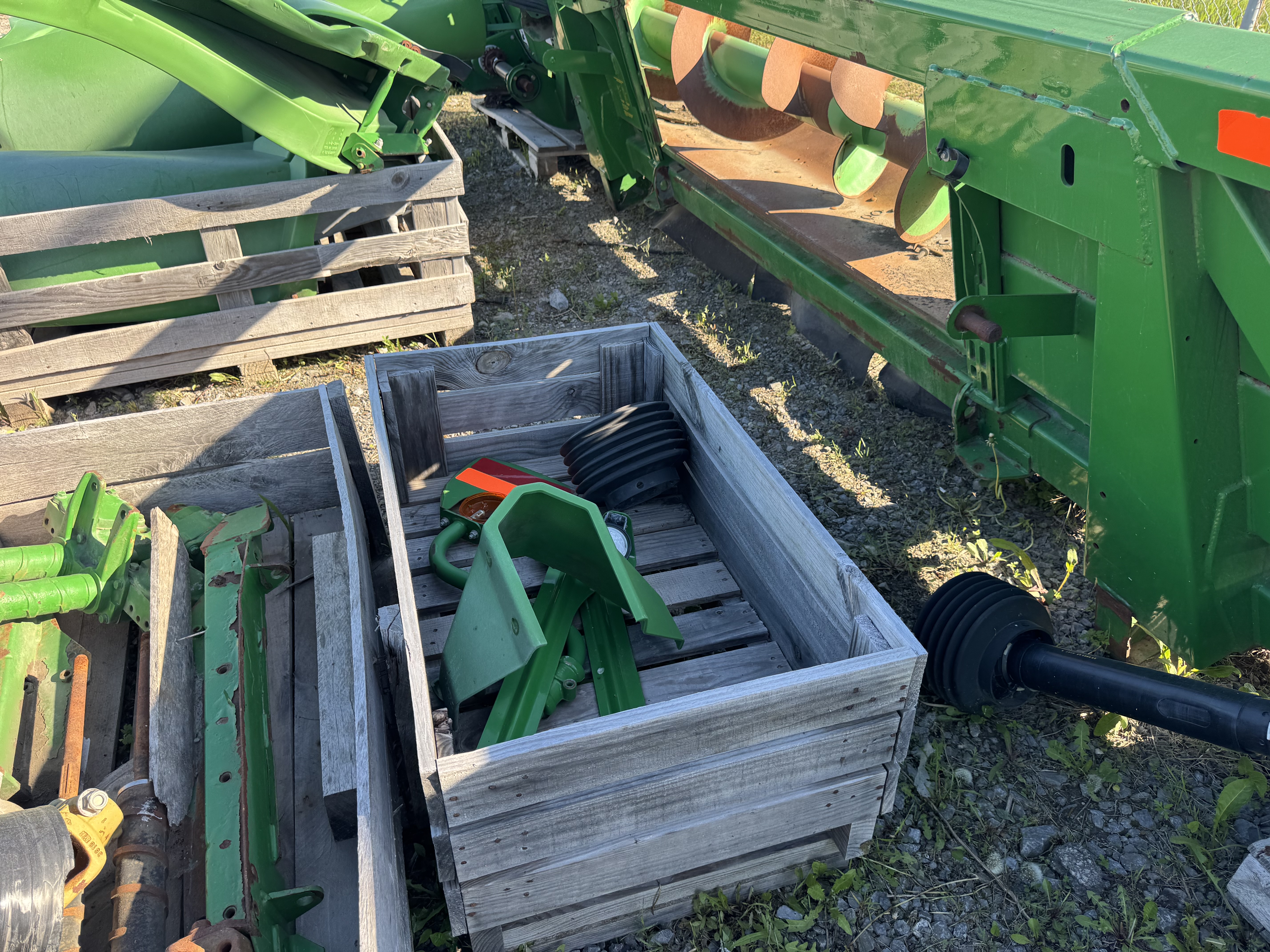 John Deere 608C Stalk Master    *****POUR LES PIECES****