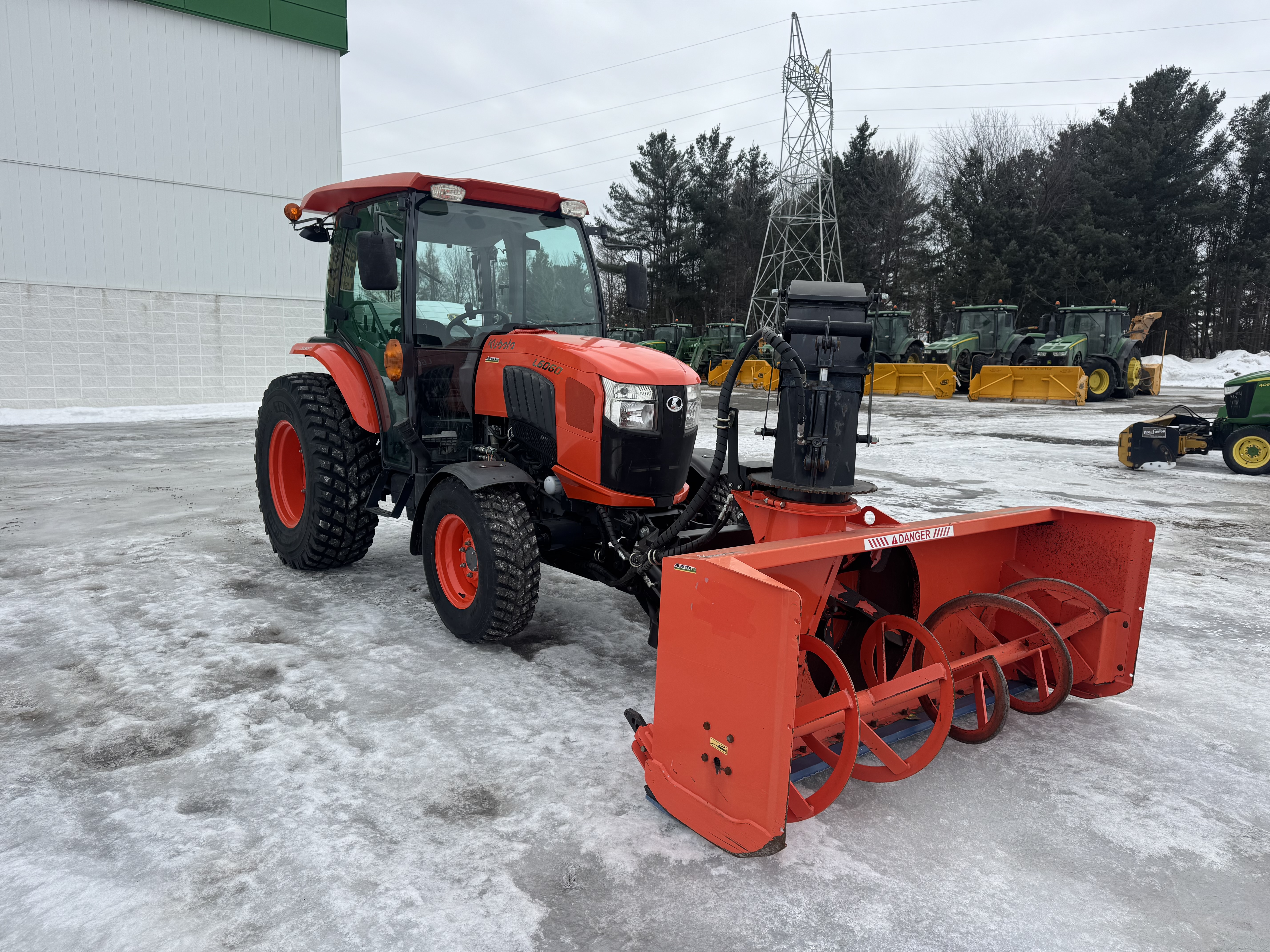 Kubota L6060 FRT SOUFFLEUR 