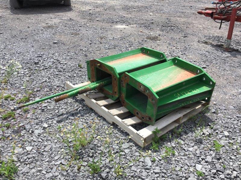 John Deere 2 spacers d'essieu 28''  9570sts 