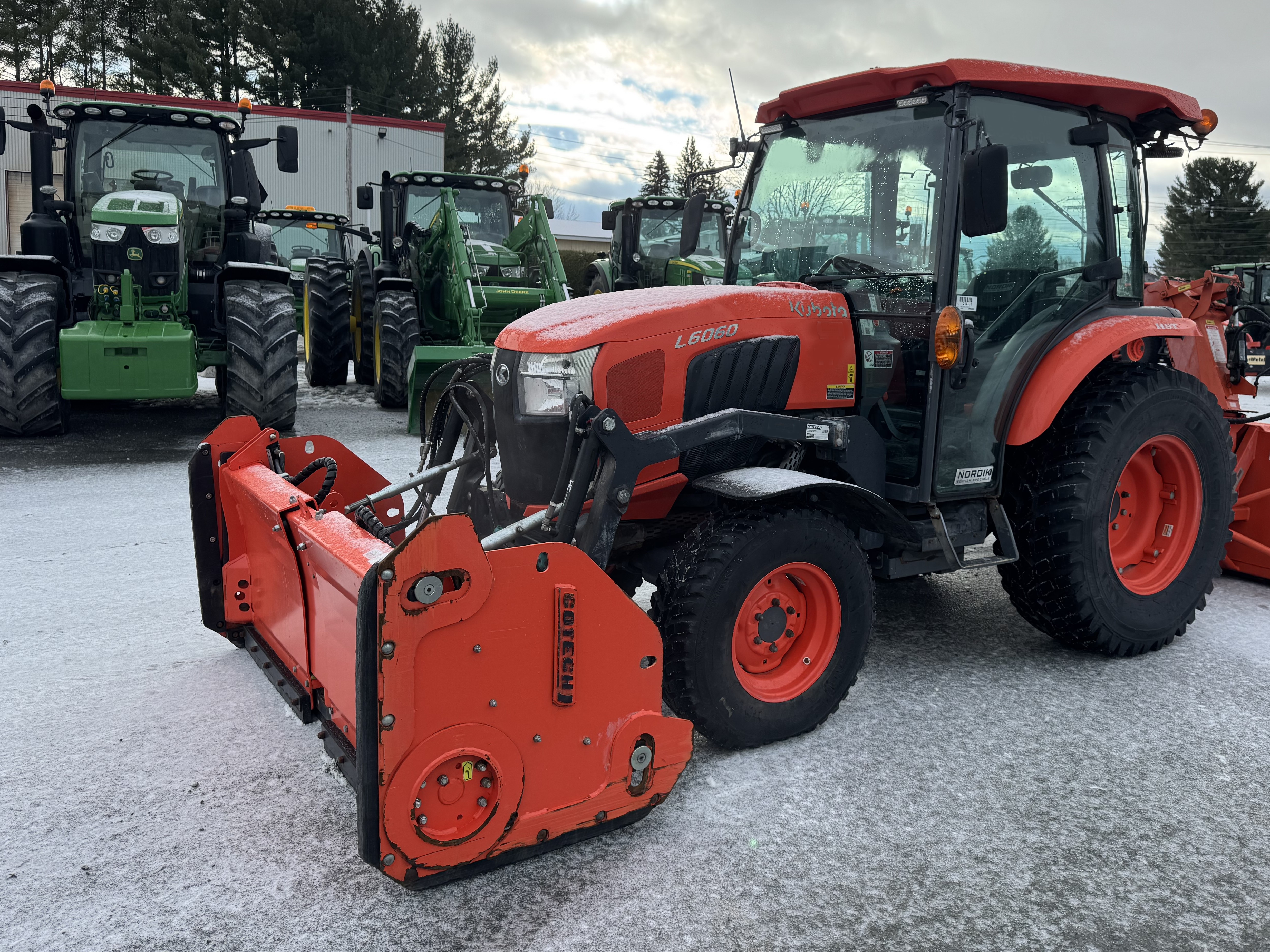 Kubota L6060 GRATTE NOKIAN