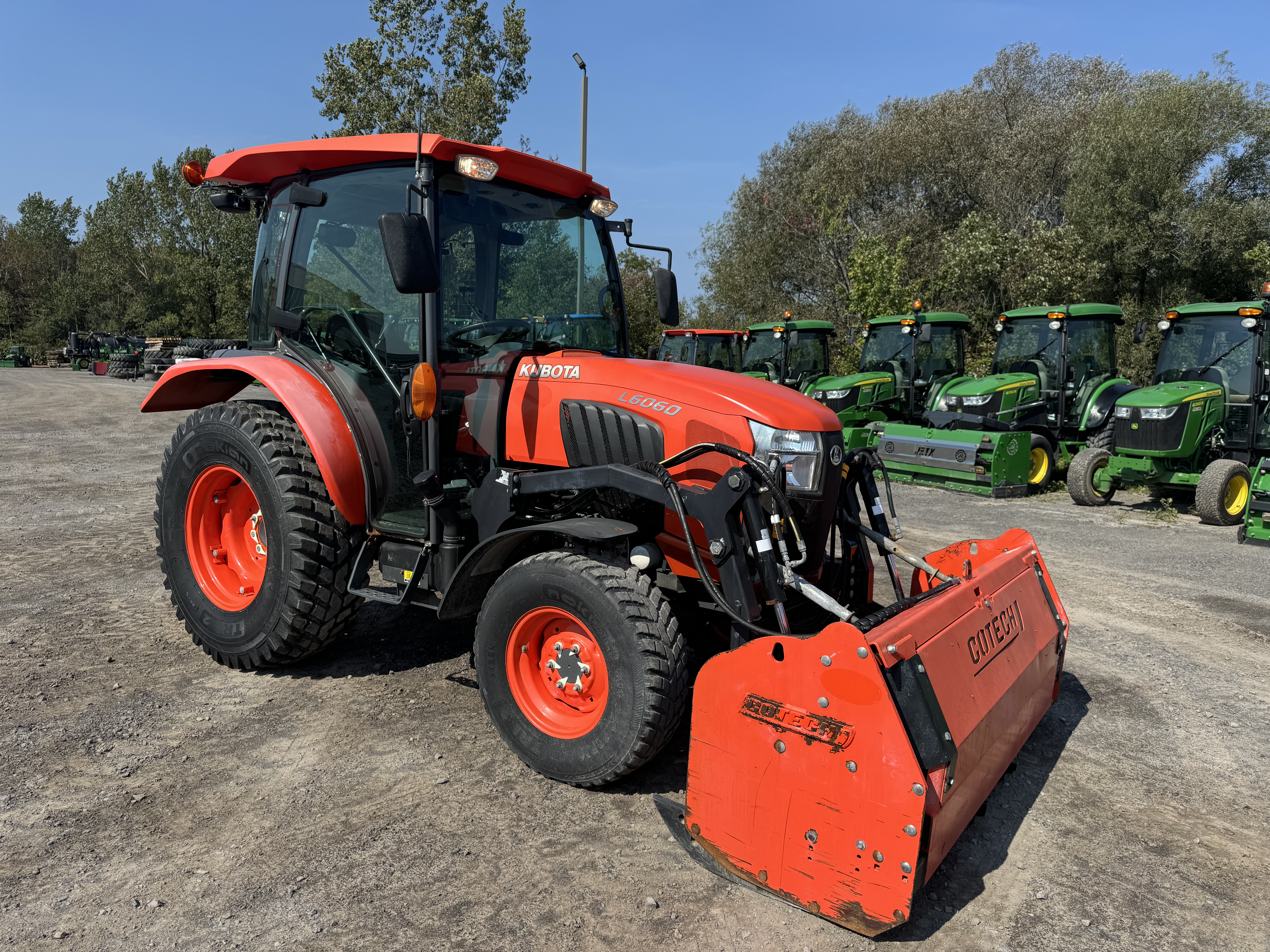 Kubota L6060 GRATTE NOKIAN