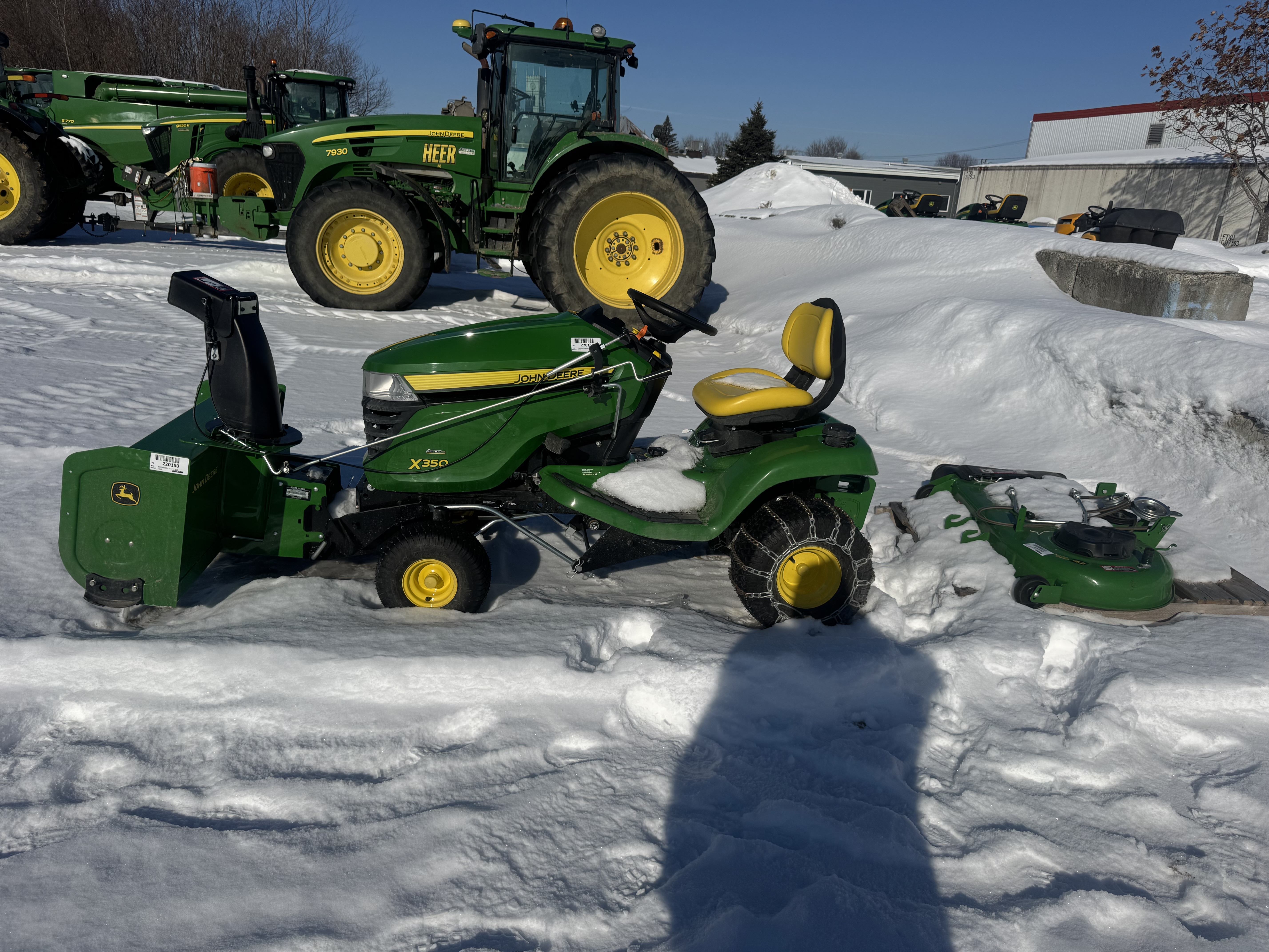 John Deere X350