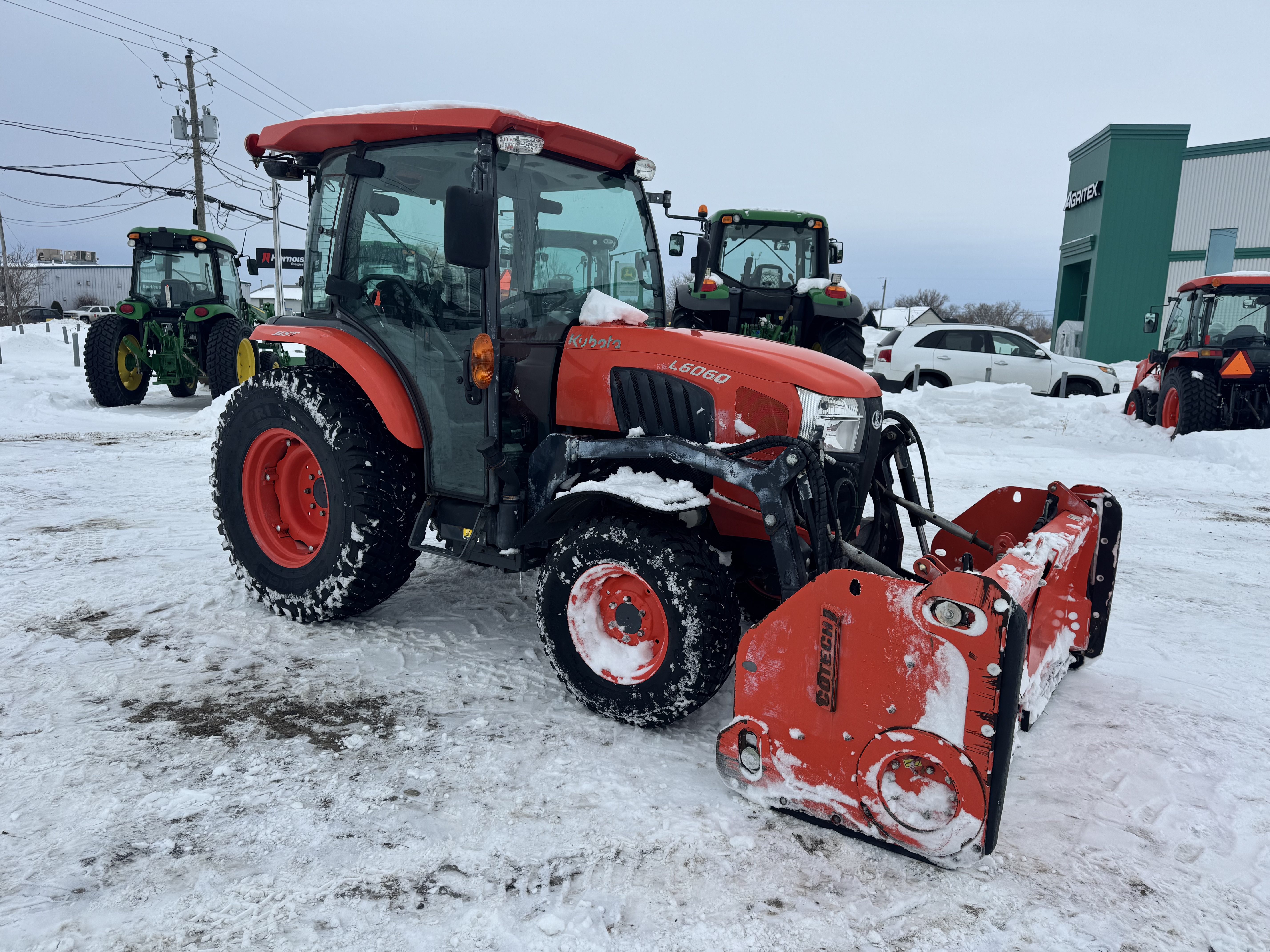 Kubota L6060 GRATTE NOKIAN