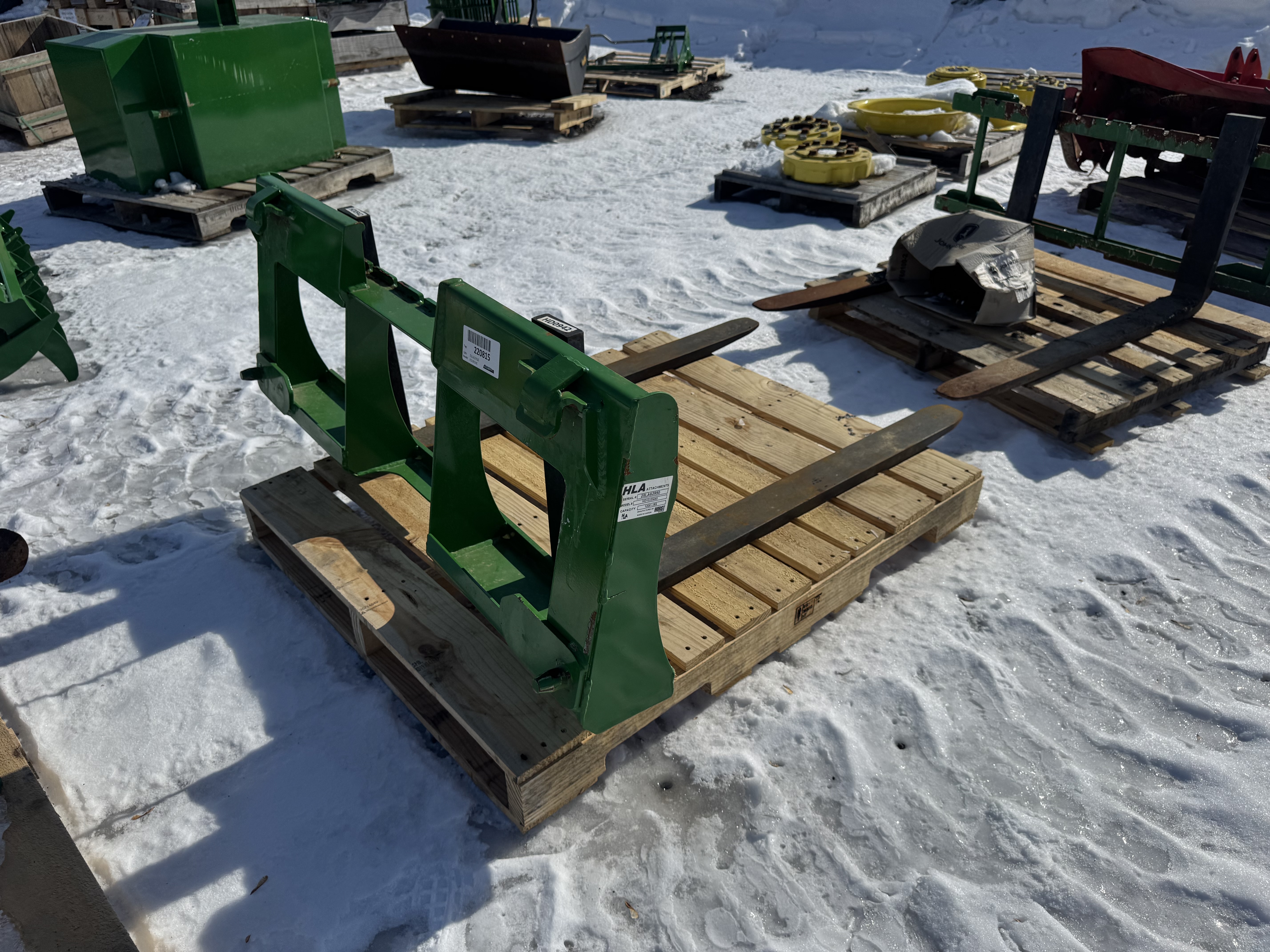 HLA FOURCHE HD12JD440 1200LBS